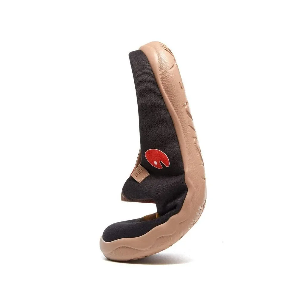 UIN Men's Mules Comfort Shoes Casual  slippers (Music Angel and the Cat 1)